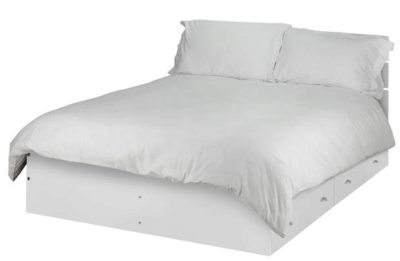 HOME Bedford Kingsize 4 Drawers Bed Frame - White.